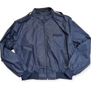 Members Only Vintage Classic Navy Windbreaker 42